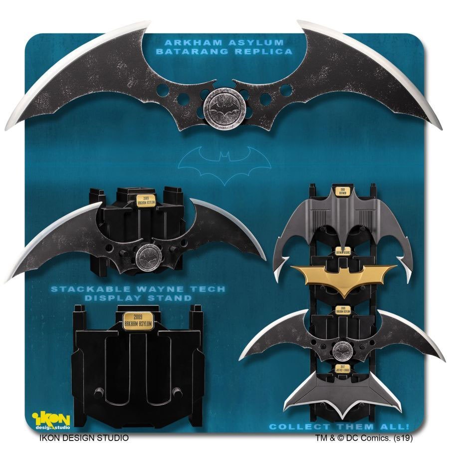 Batman Arkham Asylum Batarang Replica - Supanova Comic Con & Gaming