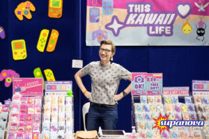 Photograph of This Kawaii Life's stand at Supanova 2021 - Gold Coast.