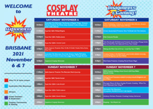 Supanova 2021 - Brisbane Event Timetable