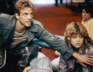 Michael Biehn alongside Linda Hamilton in 'The Terminator'