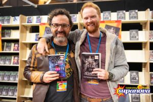 T.R. Napper and Richard Swan at Supanova 2022 - Sydney